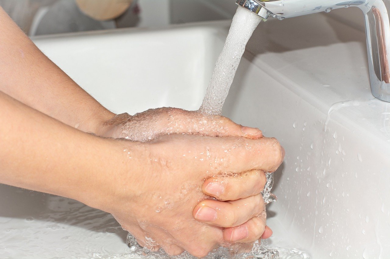 Learn 7 steps of handwashing